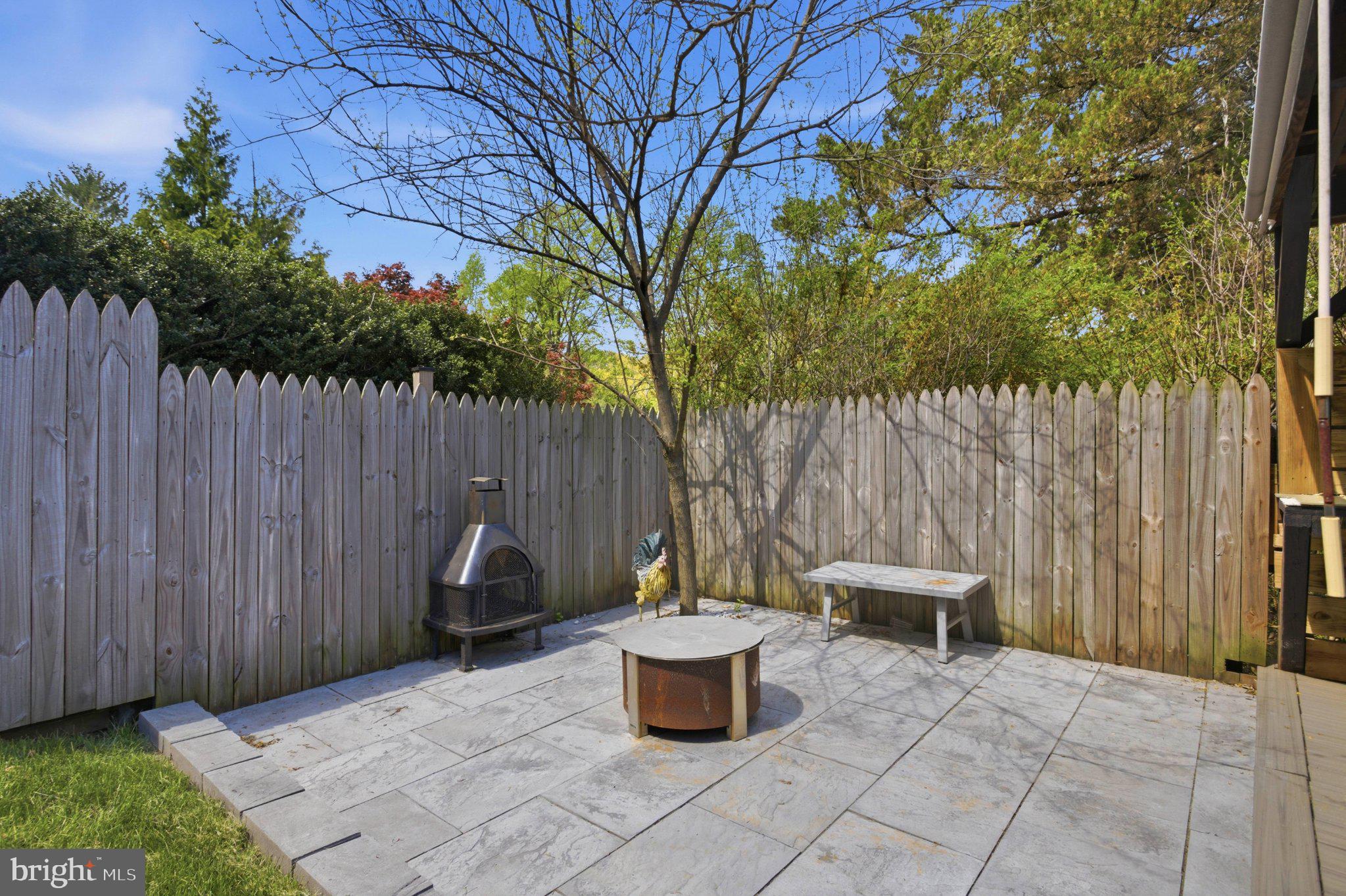 3104 North Providence Road Media, PA 19063 - Photo 37 of 47 Serene outdoor retreat with fire pit.