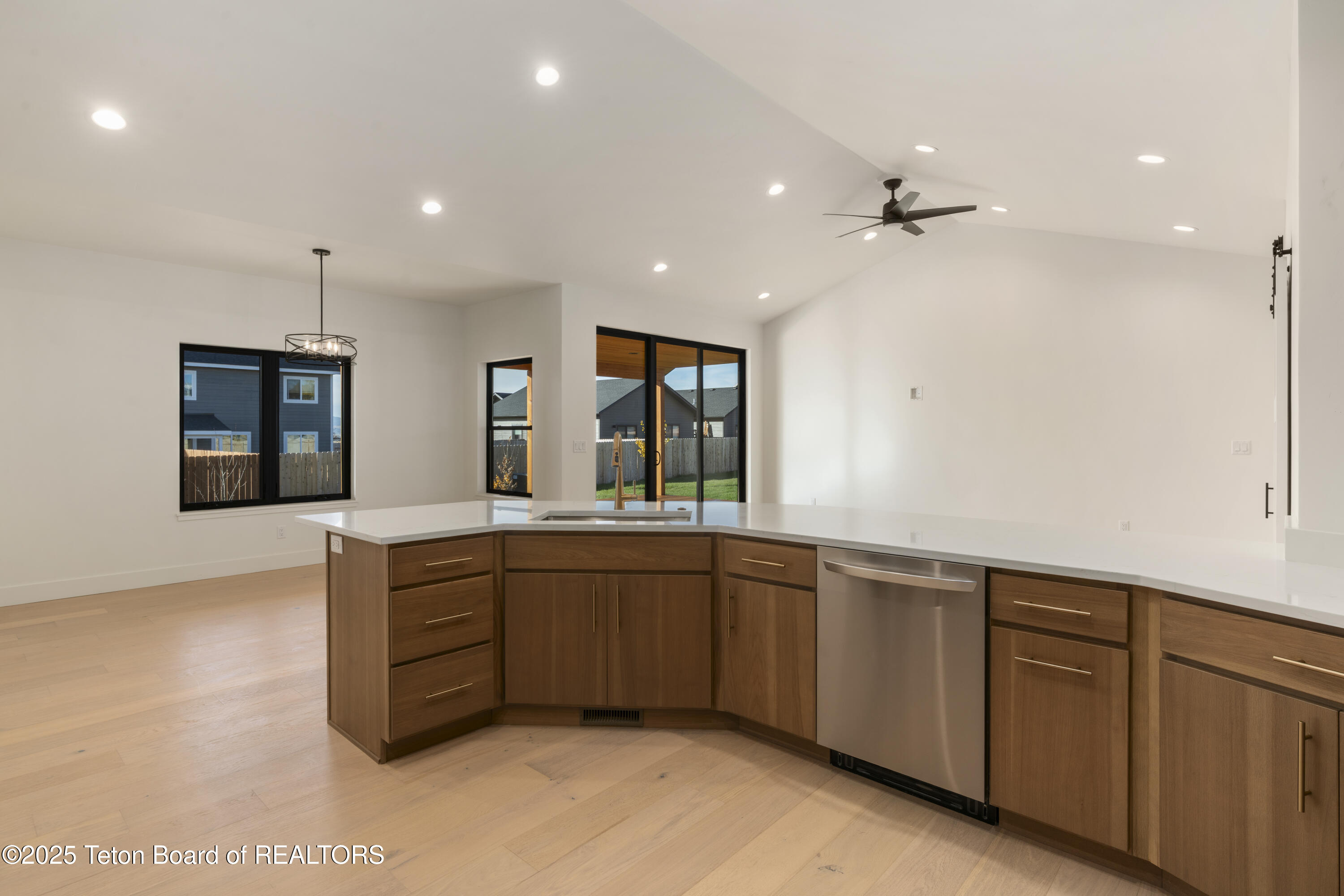 652 Palisade Trail Driggs, ID 83422 - Photo 13 of 49 Kitchen facing Great Room and Dining