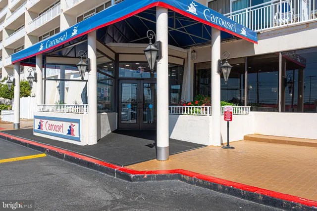 a view of a balcony with wooden floor