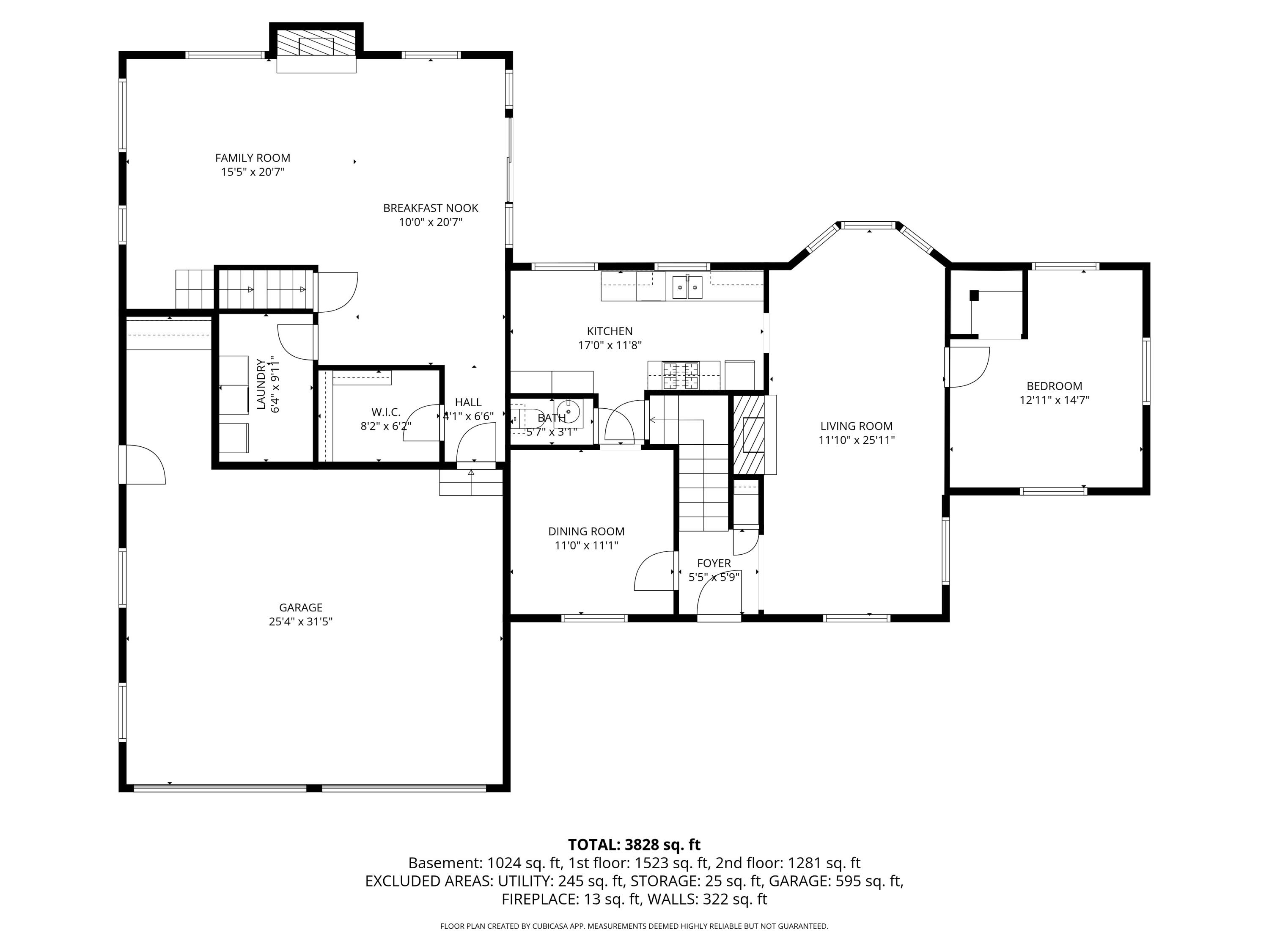 609 3rd Street Muskegon, MI 49445 - Photo 28 of 30 Main Floor Plan