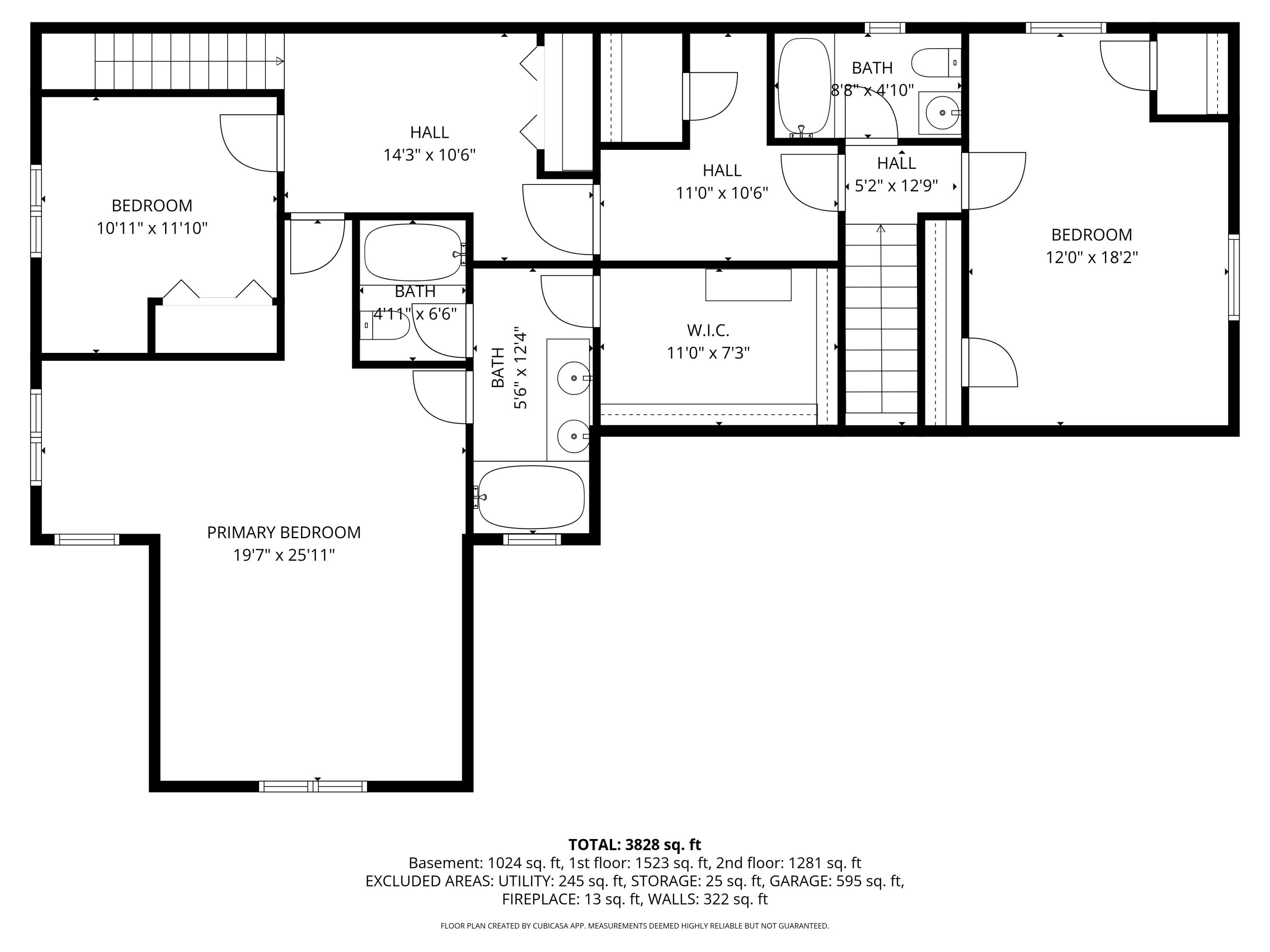 609 3rd Street Muskegon, MI 49445 - Photo 29 of 30 Upper Level Floor Plan