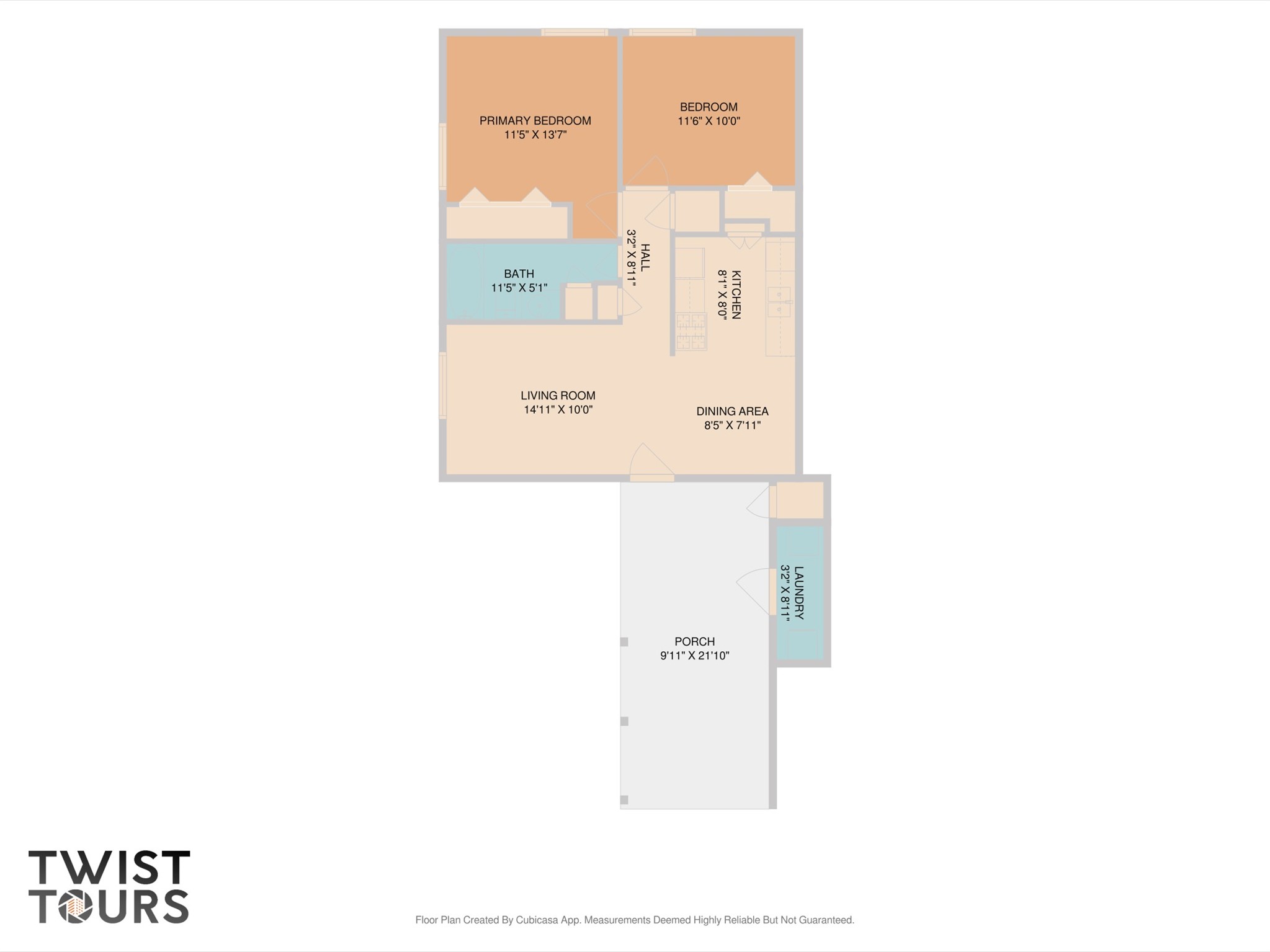 3403 Clawson Road Austin, TX 78704 - Photo 37 of 38 Unit A Floor Plan