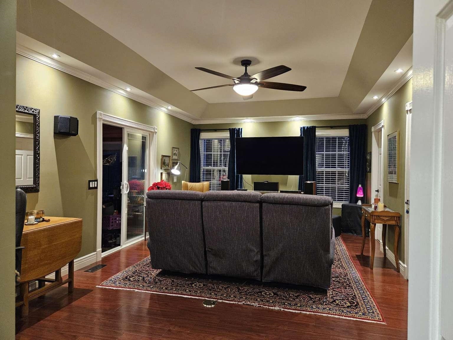 1200 Tyler Road Woodbine, NJ 08270 - Photo 21 of 29 a living room with furniture and a flat screen tv