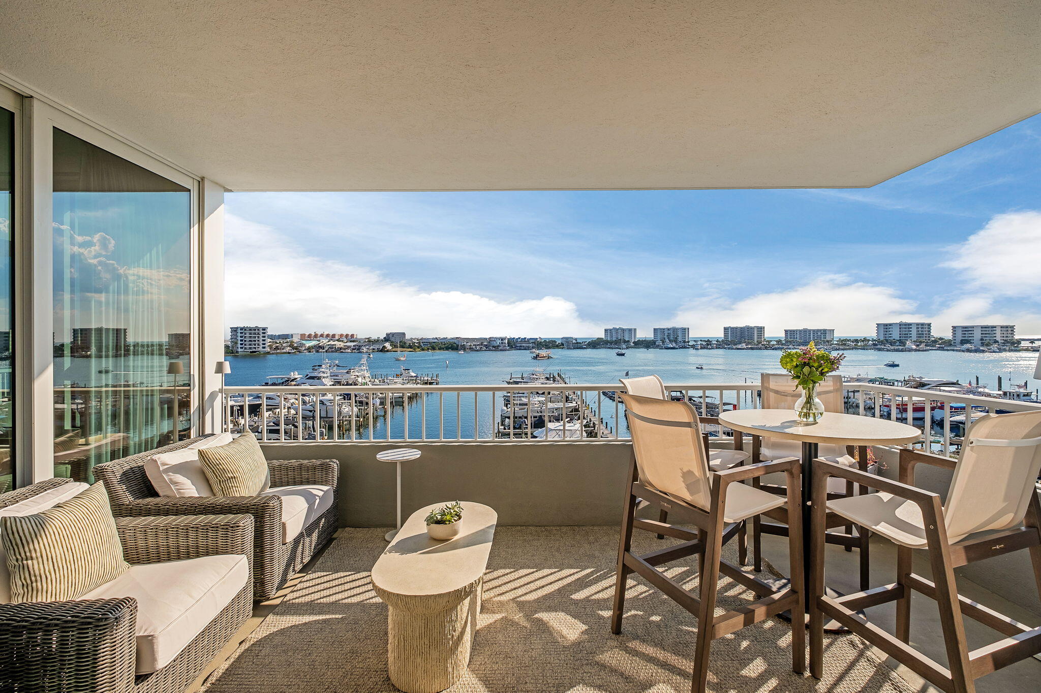 320 Harbor Boulevard, Unit A305 Destin, FL 32541 - Photo 45 of 71 a view of a roof deck with furniture