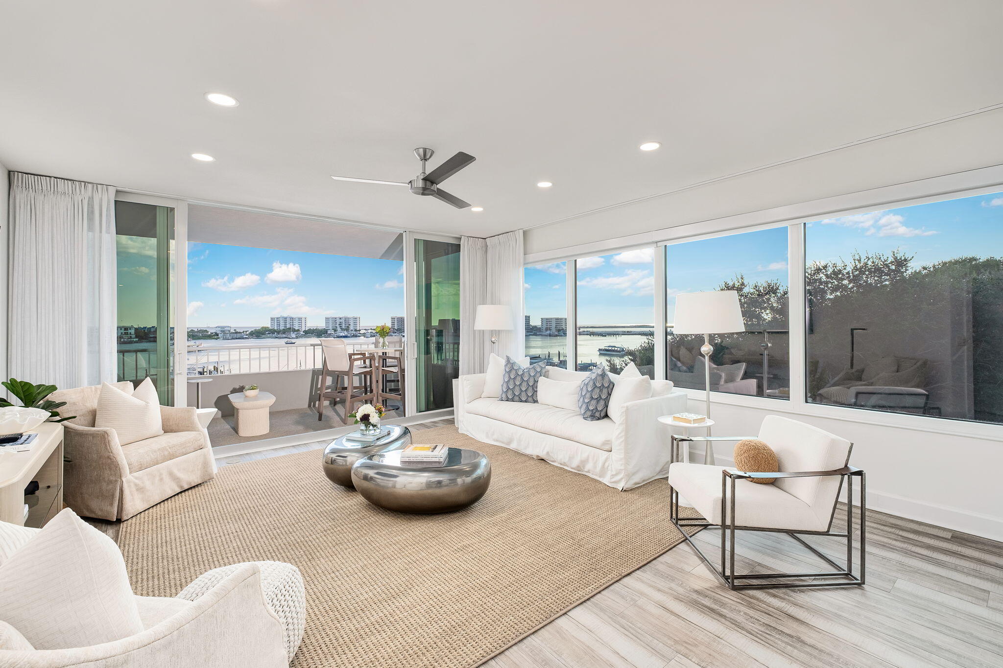 320 Harbor Boulevard, Unit A305 Destin, FL 32541 - Photo 6 of 71 a living room with furniture and a large window