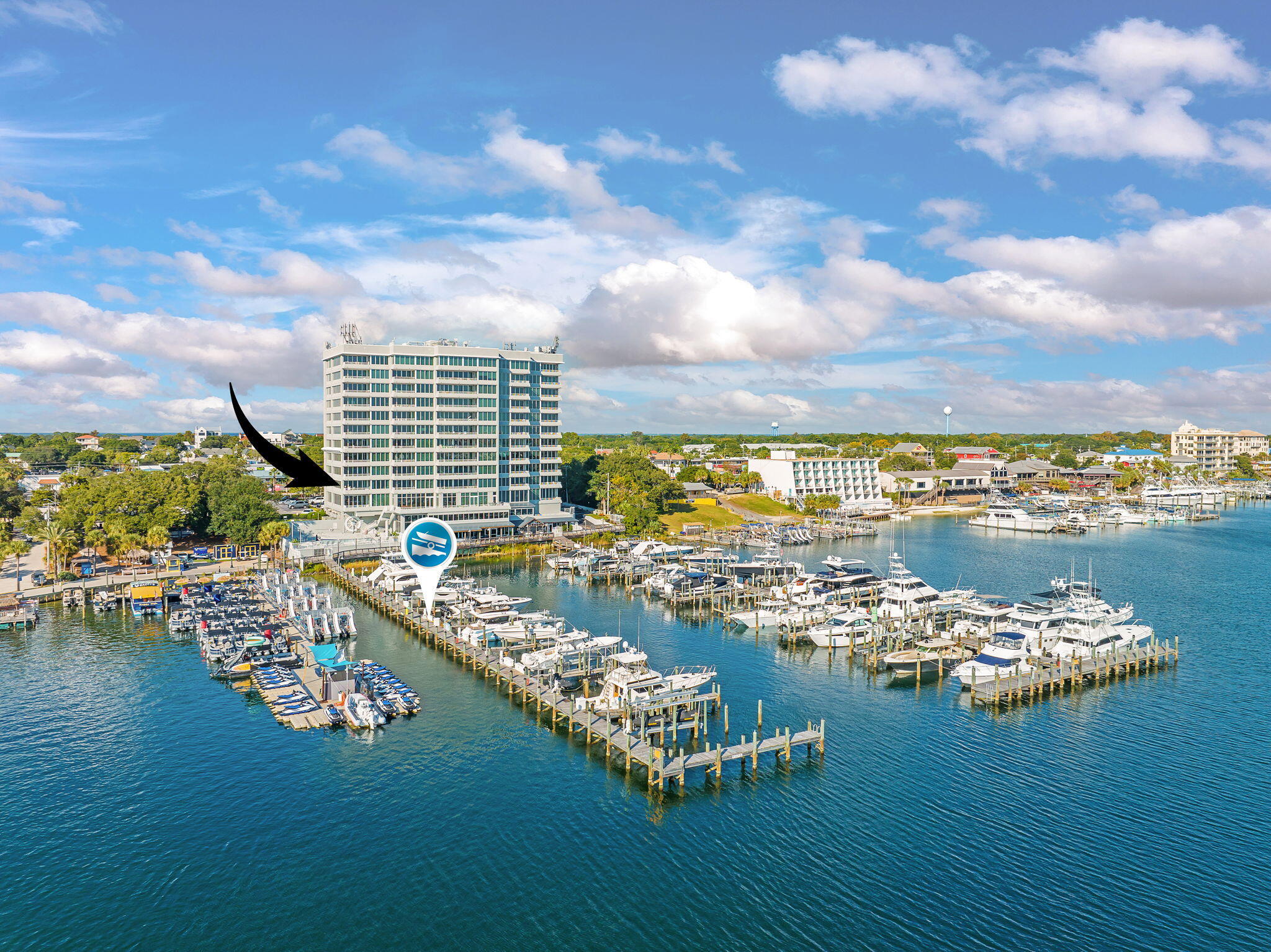 320 Harbor Boulevard, Unit A305 Destin, FL 32541 - Photo 71 of 71 Boat Slip Location