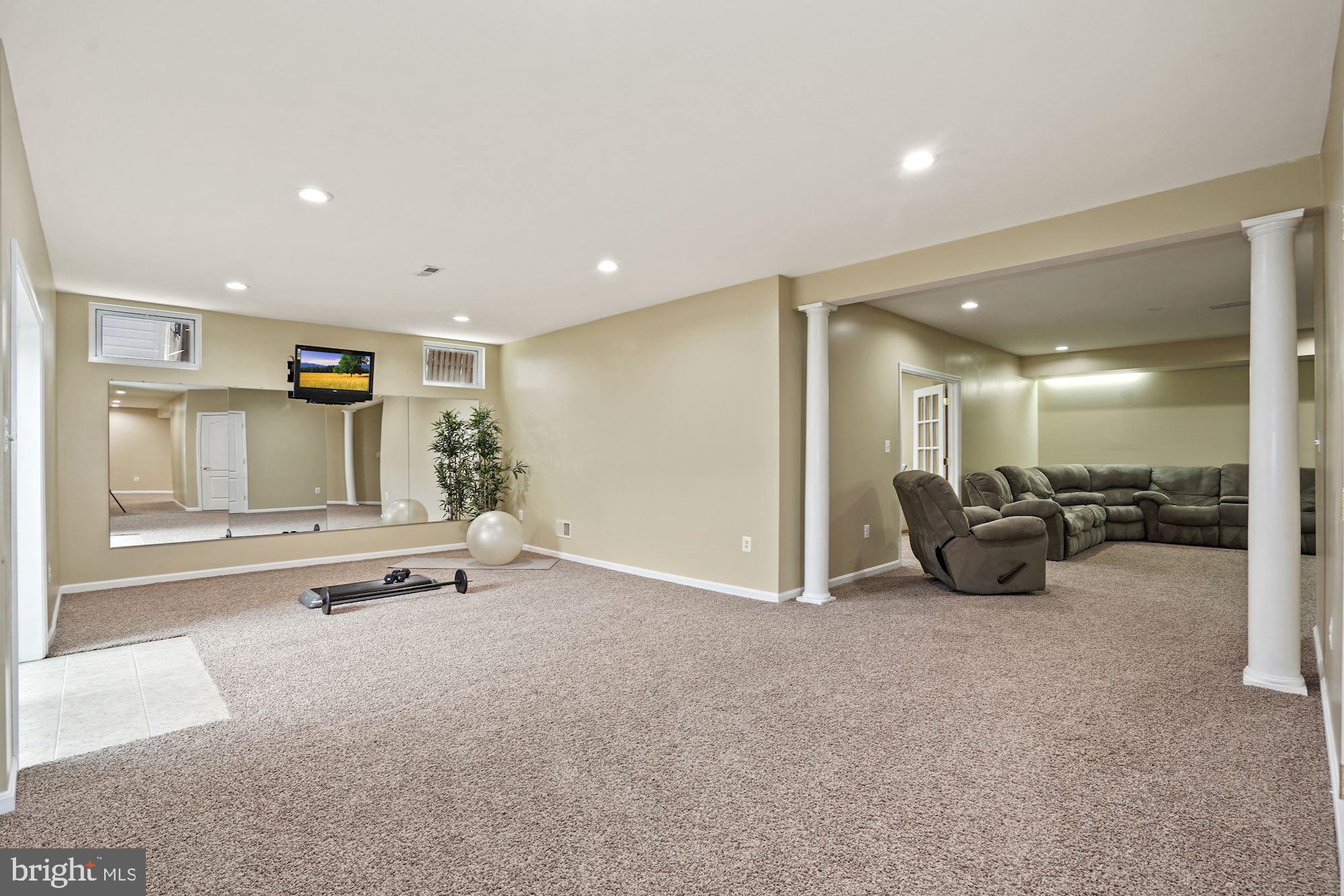 7609 Mcweadon Lane Springfield, VA 22150 - Photo 50 of 64 Basement Fitness/Rec Area