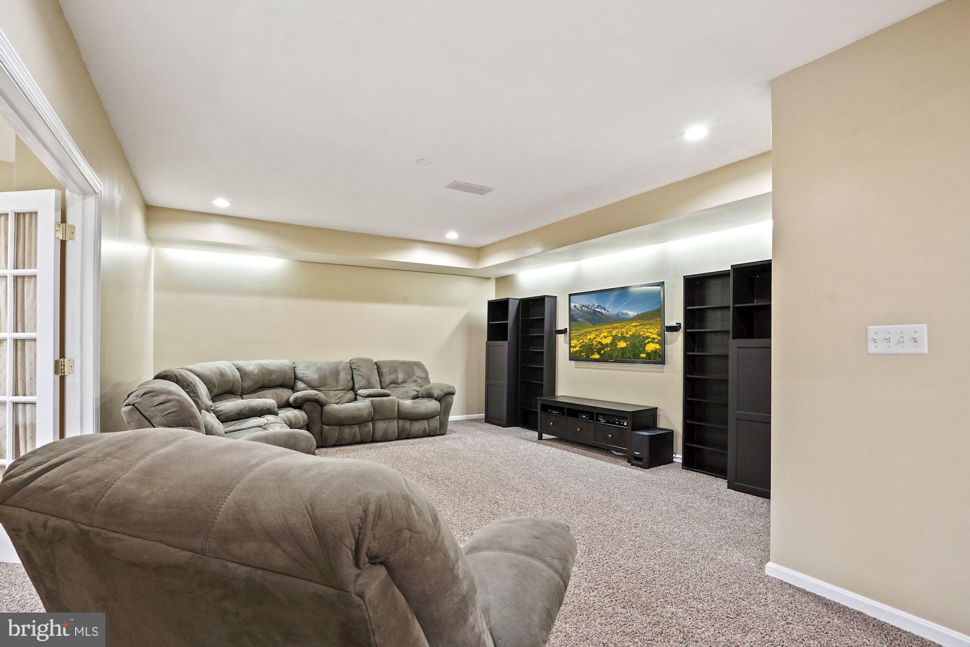 7609 Mcweadon Lane Springfield, VA 22150 - Photo 52 of 64 Basement Family Room