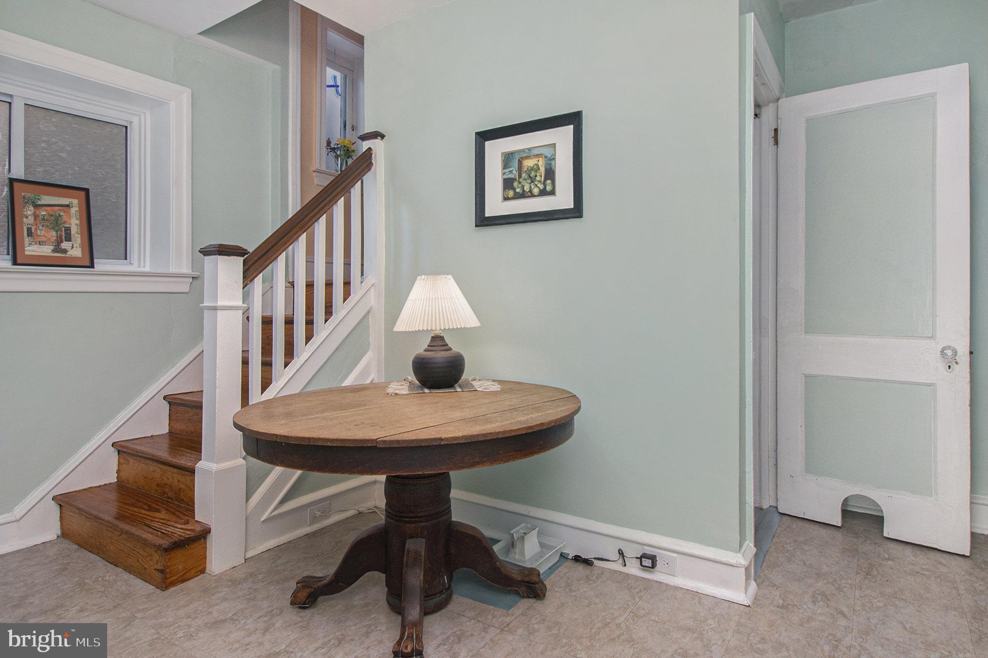 7115 Llanfair Road Upper Darby, PA 19082 - Photo 13 of 49 Breakfast room with stairs to the 2nd level.