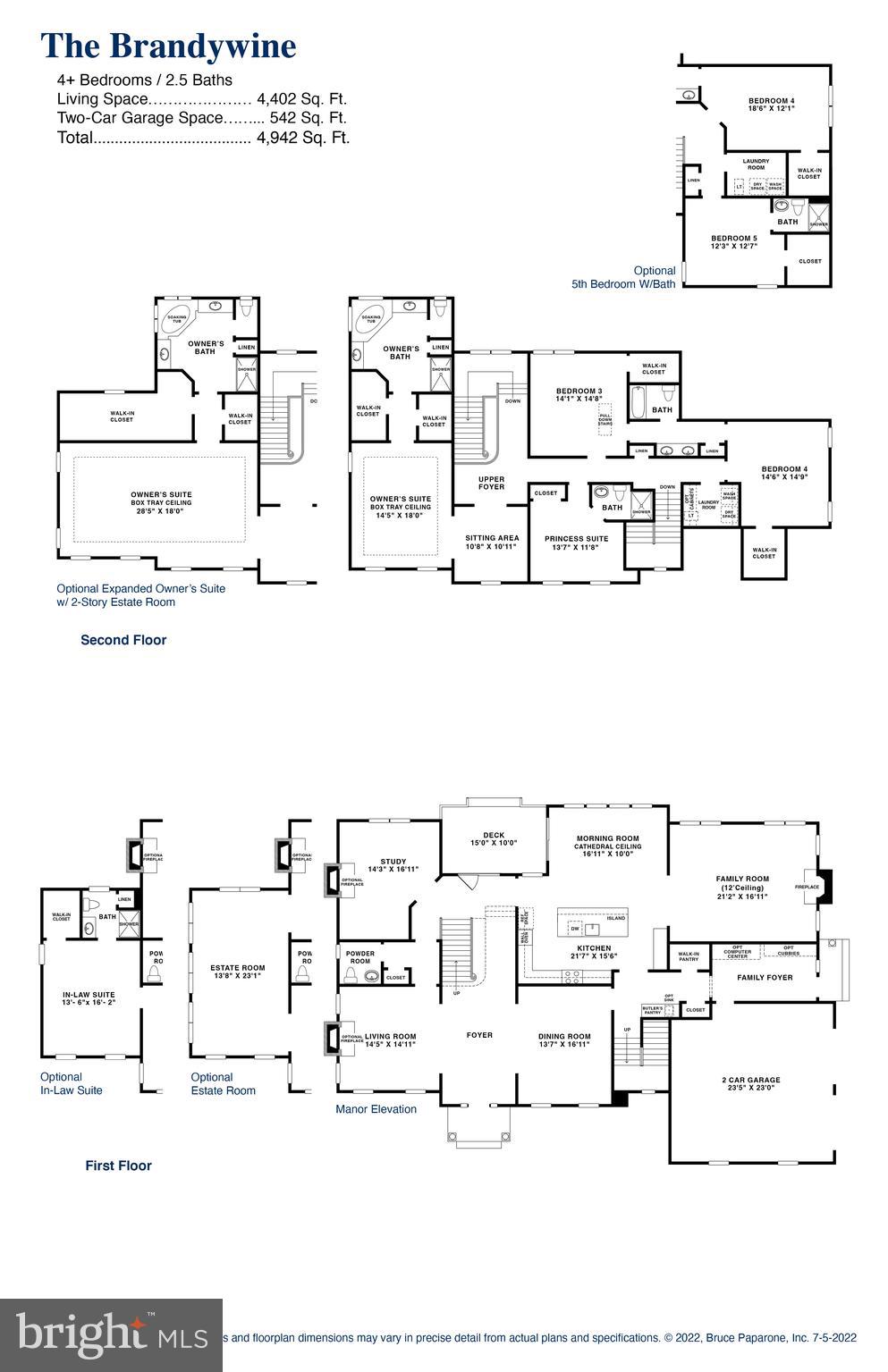 4 Pondview Court Monroeville, NJ 08343 - Photo 16 of 16 The Brandywine Floorplan