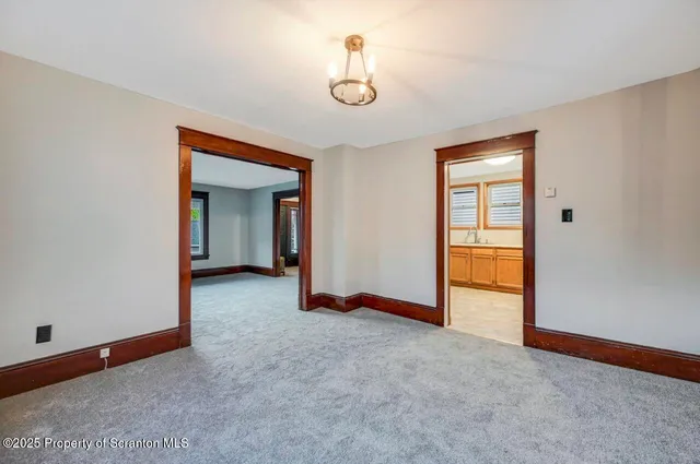 a view of empty room with window