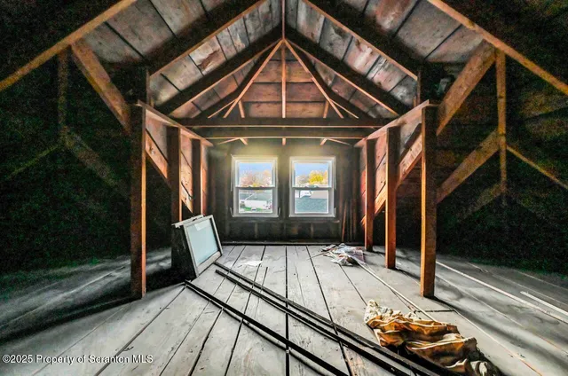 a view of storage and utility room