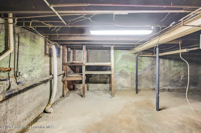 a view of room with stairs