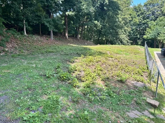 a view of backyard with green space