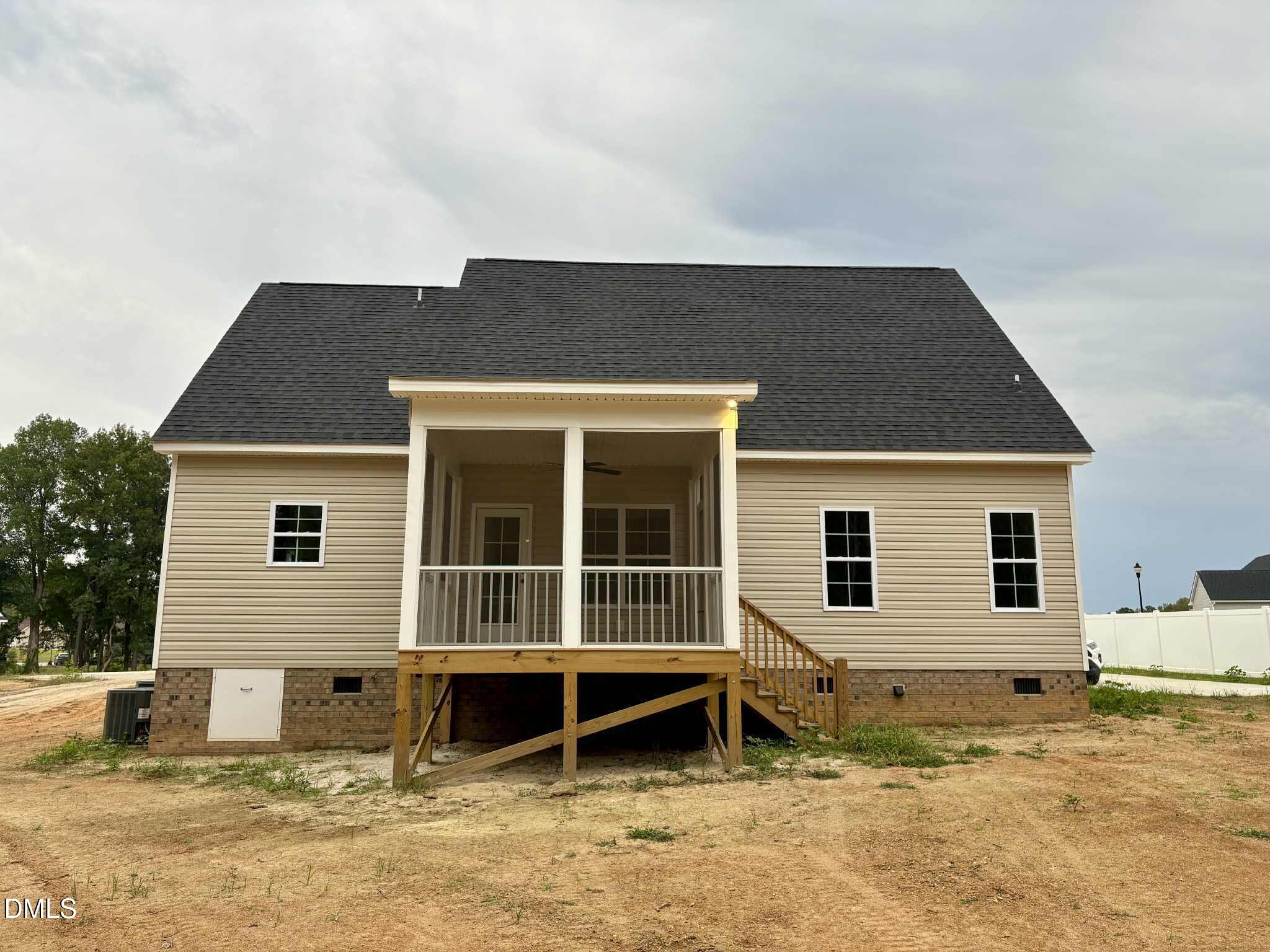 824 Emmett Ct Spring Spring Hope, NC 27882 - Photo 48 of 58 Back Elevation (2)