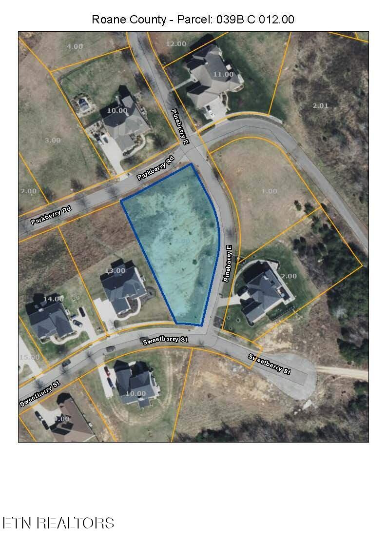 119 Pineberry East Road Oak Ridge, TN 37830 - Photo 12 of 13 119 East Pineberry aerial