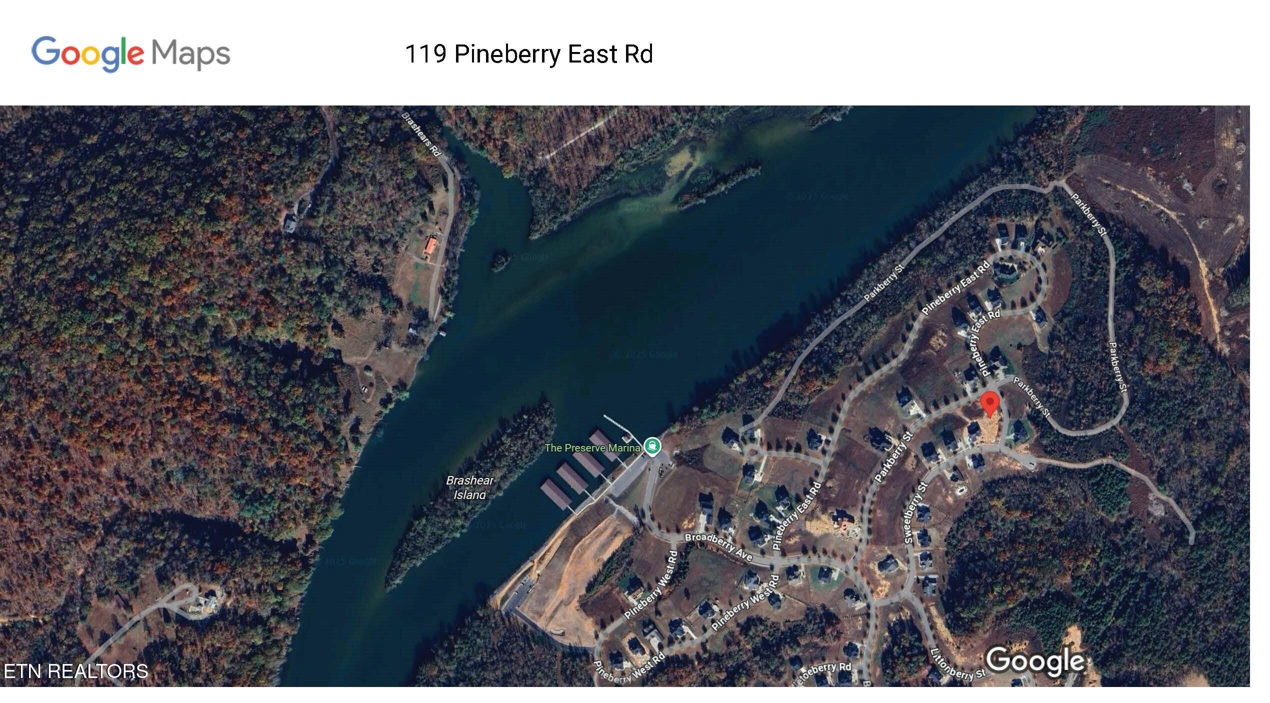 119 Pineberry East Road Oak Ridge, TN 37830 - Photo 13 of 13 119 East Pineberry Aerial 2_Page_1