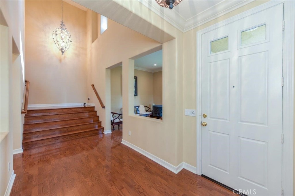 3 Plumbago Irvine, CA 92620 - Photo 12 of 51 a view of entryway and hall with wooden floor
