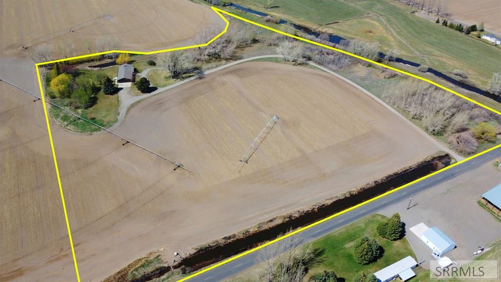 435 North 1500 East St. Anthony, ID 83445 - Photo 63 of 66 Aerial w/ Approximate Property Boundaries
