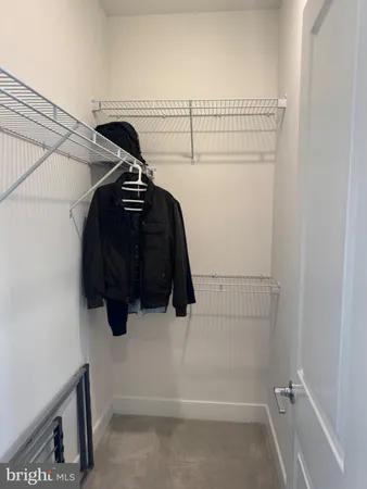 a view of walk in closet