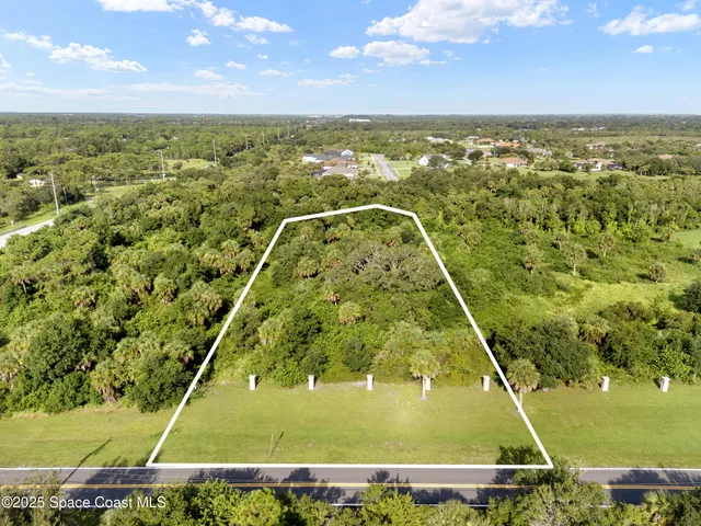 a view of a small yard