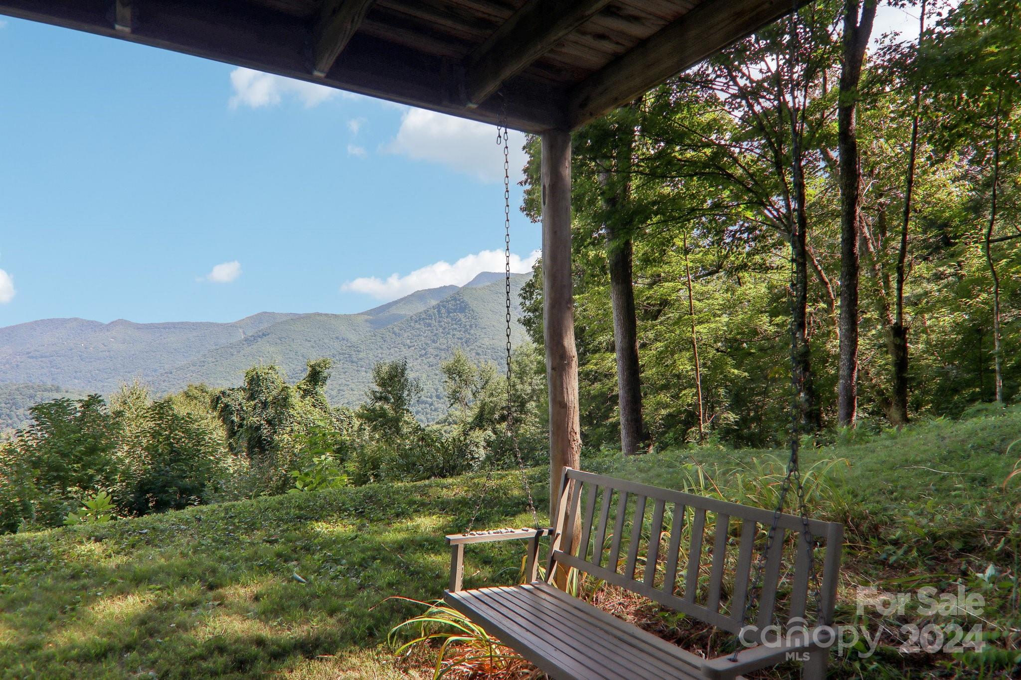 1685 Setzercove Road Maggie Valley, NC 28751 - Photo 32 of 42 a view of a balcony with an outdoor space