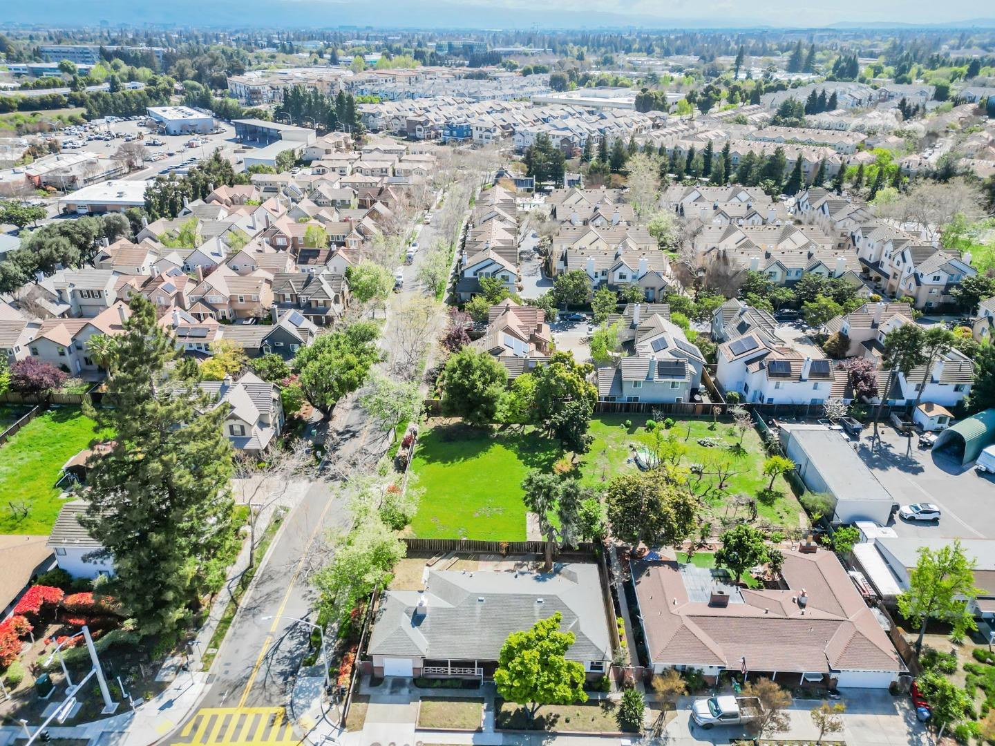 167 North Whisman Road Mountain View, CA 94043 - Photo 38 of 49 an aerial view of residential houses with outdoor space