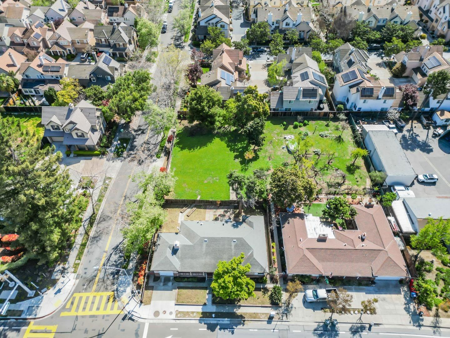 167 North Whisman Road Mountain View, CA 94043 - Photo 39 of 49 an aerial view of residential houses with outdoor space
