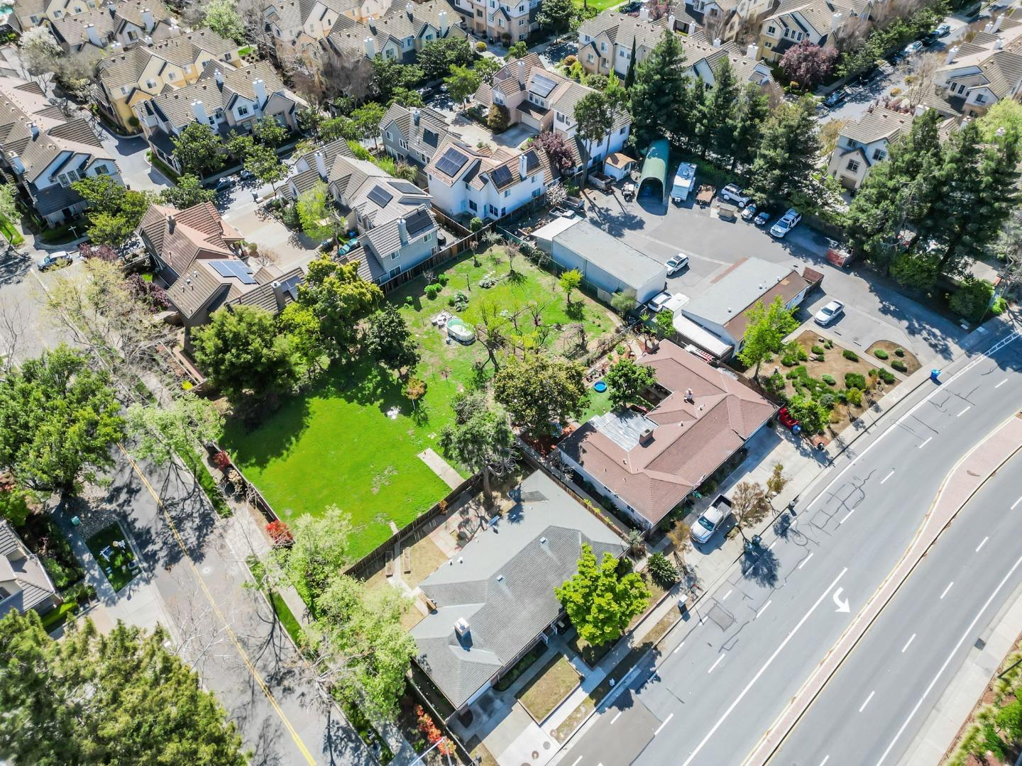 167 North Whisman Road Mountain View, CA 94043 - Photo 43 of 49 an aerial view of a house with a yard