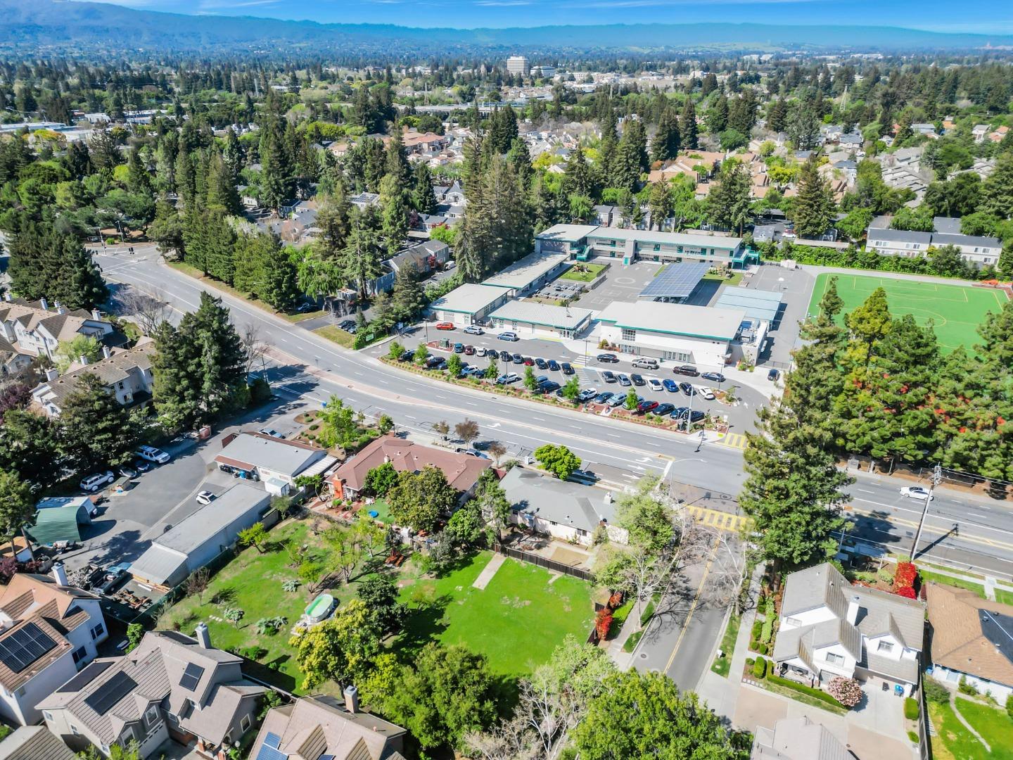 167 North Whisman Road Mountain View, CA 94043 - Photo 47 of 49 an aerial view of residential houses with outdoor space