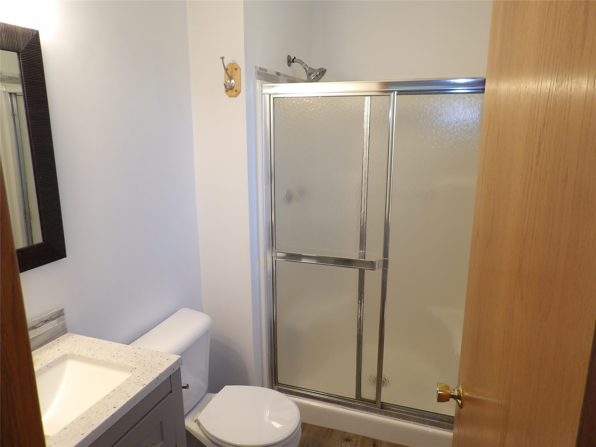 5213 La Rae Drive Erie, PA 16506 - Photo 24 of 46 Primary Bathroom with updated counter/back splash