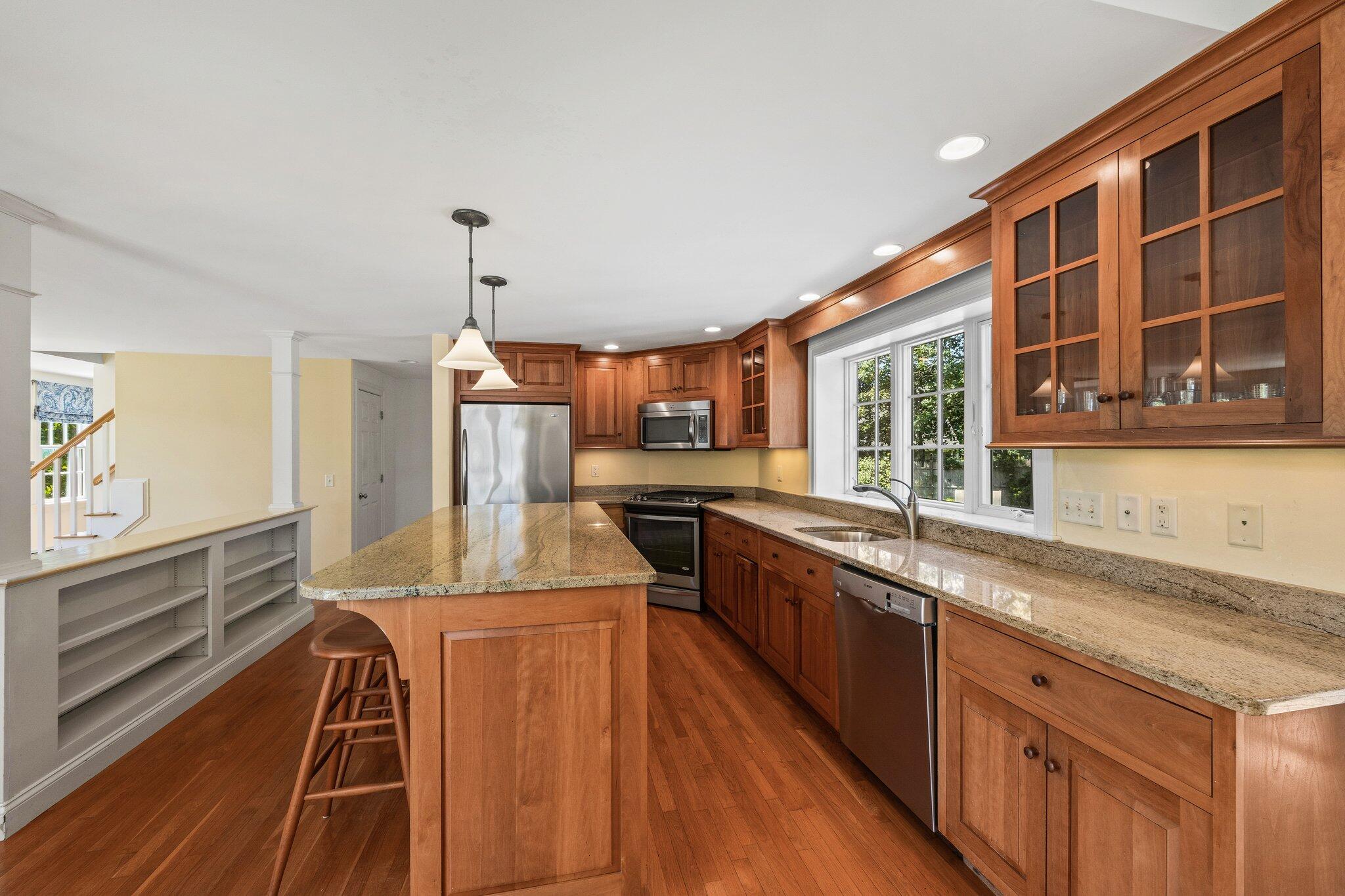 75 Whidah Road Chatham, MA 02650 - Photo 18 of 47 a kitchen with sink stove and refrigerator