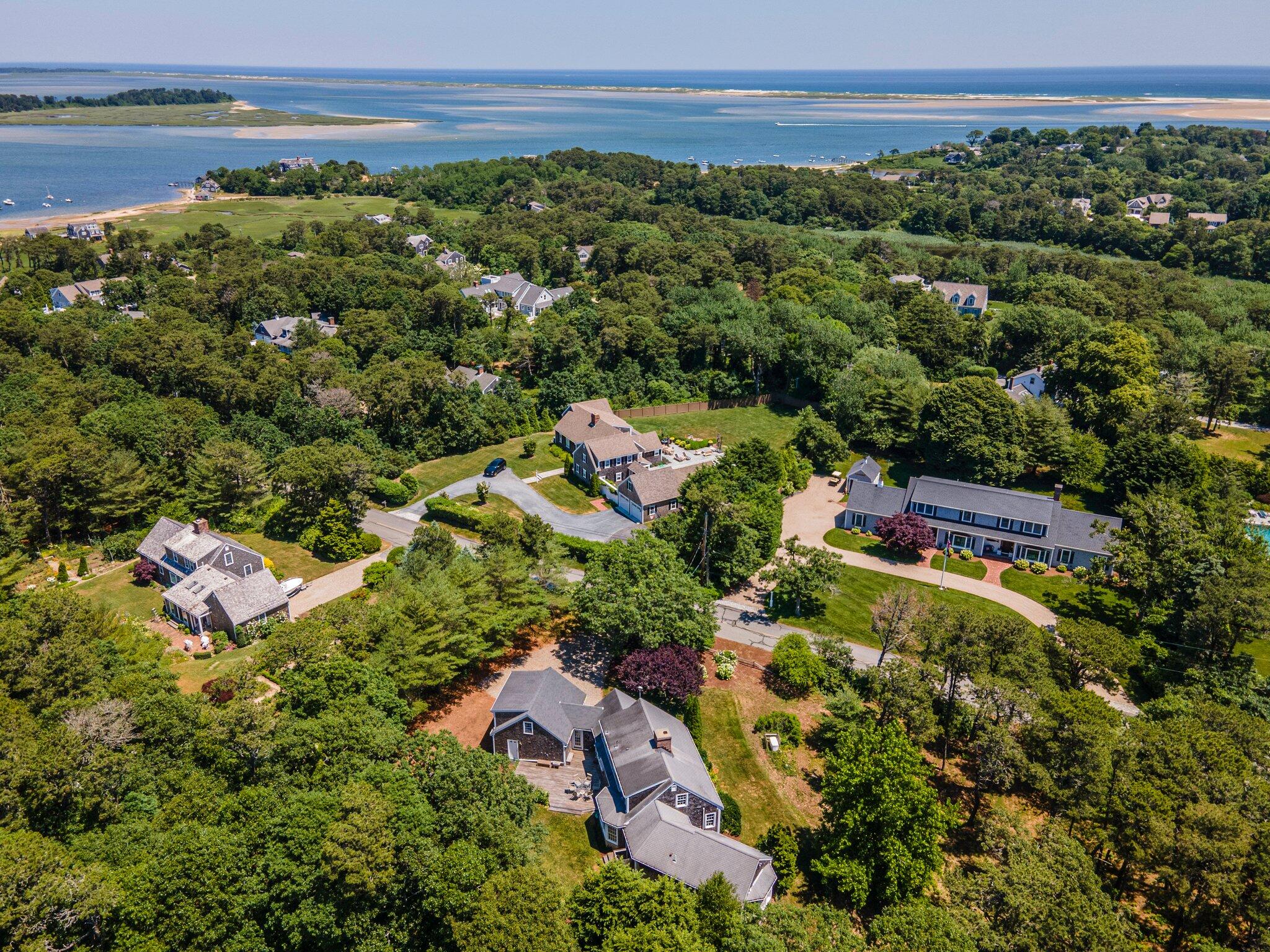 75 Whidah Road Chatham, MA 02650 - Photo 35 of 47 an aerial view of multiple house