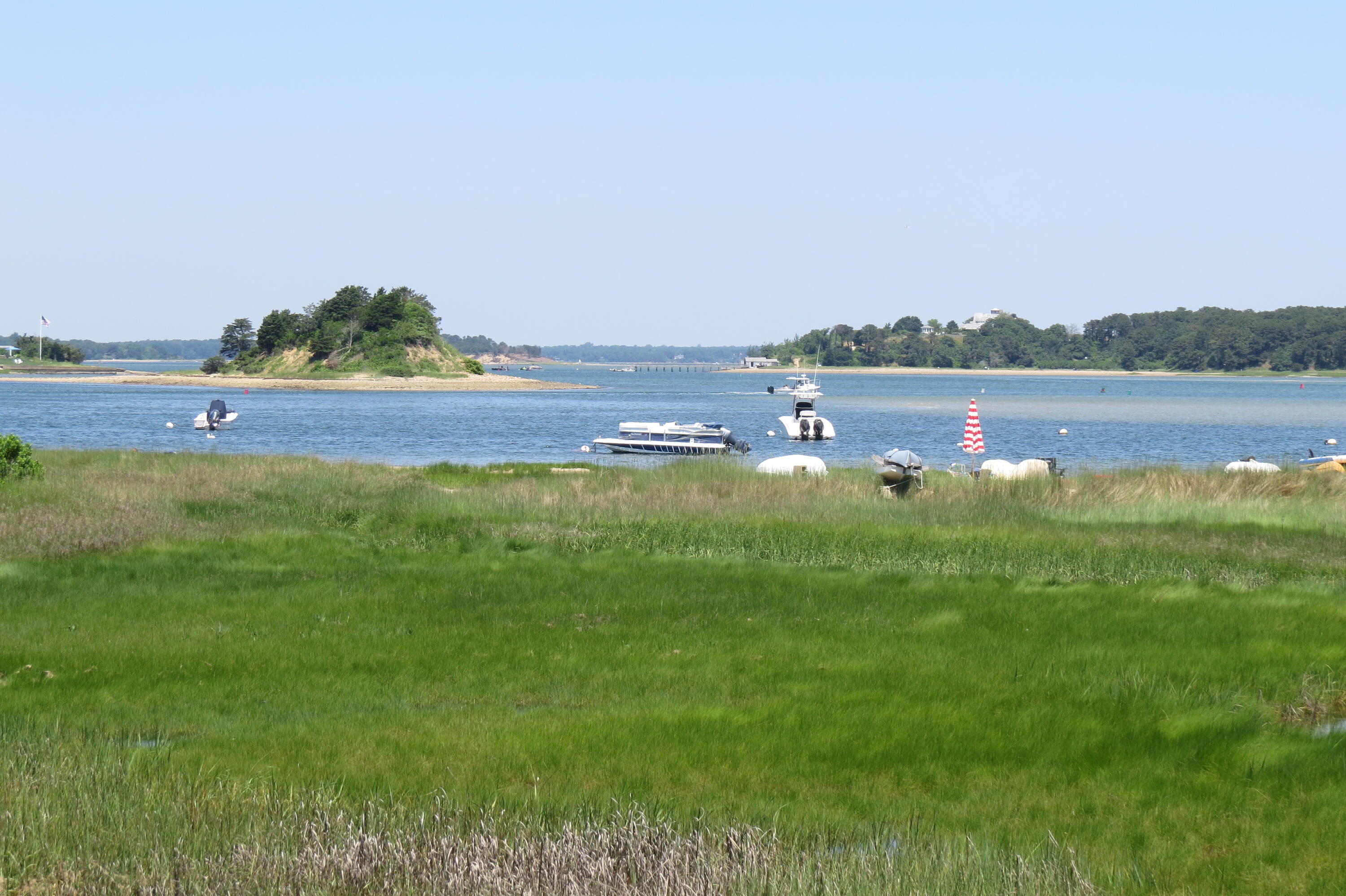 75 Whidah Road Chatham, MA 02650 - Photo 36 of 47 a view of lake with houses