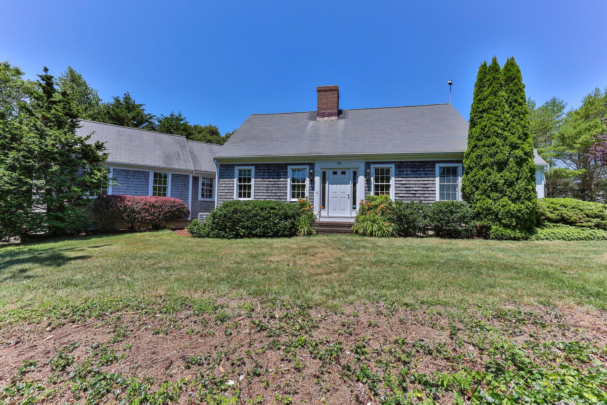 75 Whidah Road Chatham, MA 02650 - Photo 5 of 47 a house view with a garden space