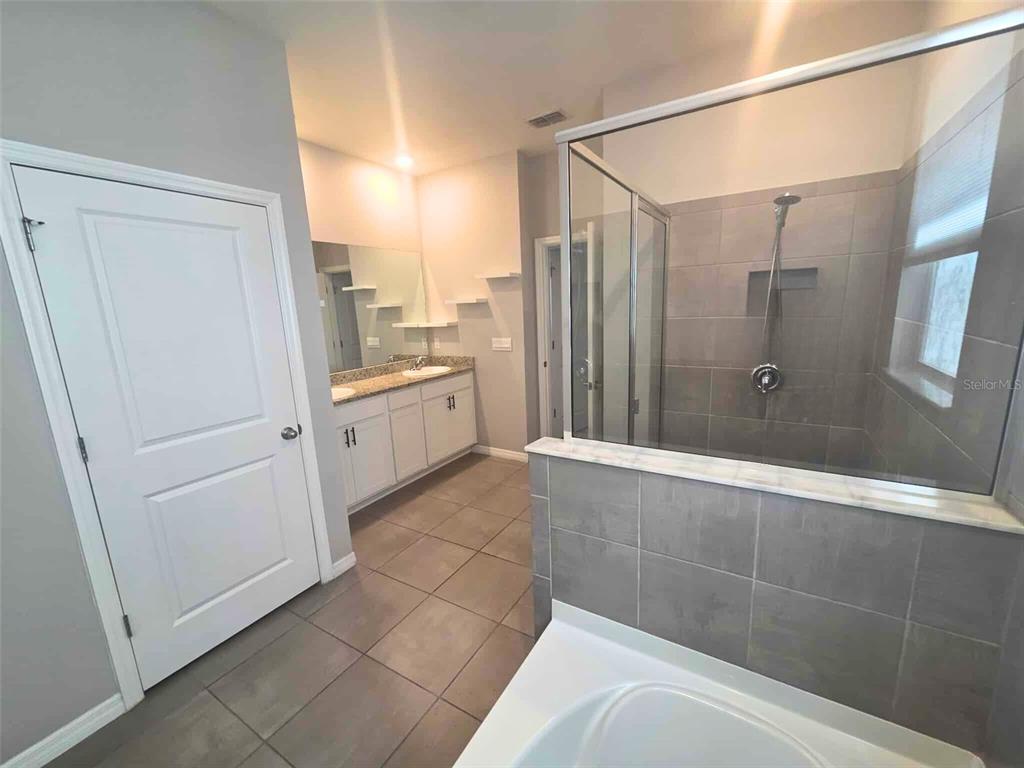 3927 Lively Coral Place Bradenton, FL 34208 - Photo 26 of 44 a bathroom with a shower and a tub
