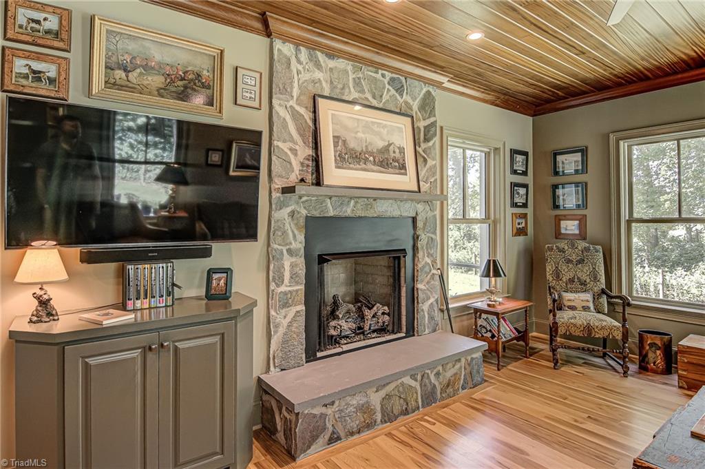 305 Speaks Road Advance, NC 27006 - Photo 15 of 50 Den - Gas fireplace