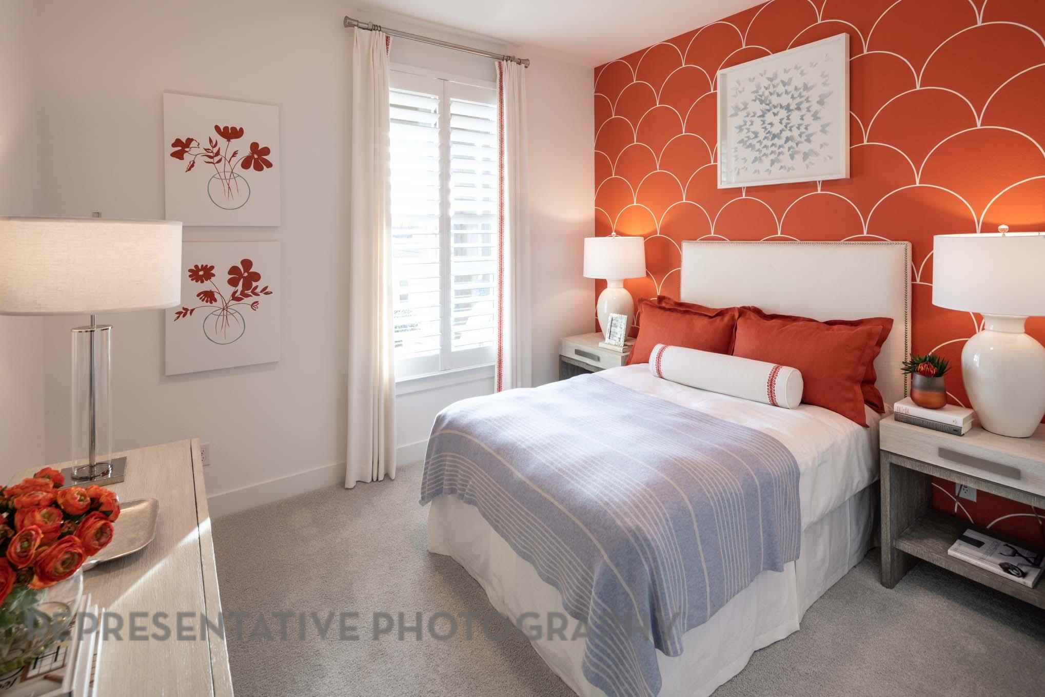 22210 Mount Whitney Road Waller, TX 77484 - Photo 20 of 29 a bedroom with a bed and a window