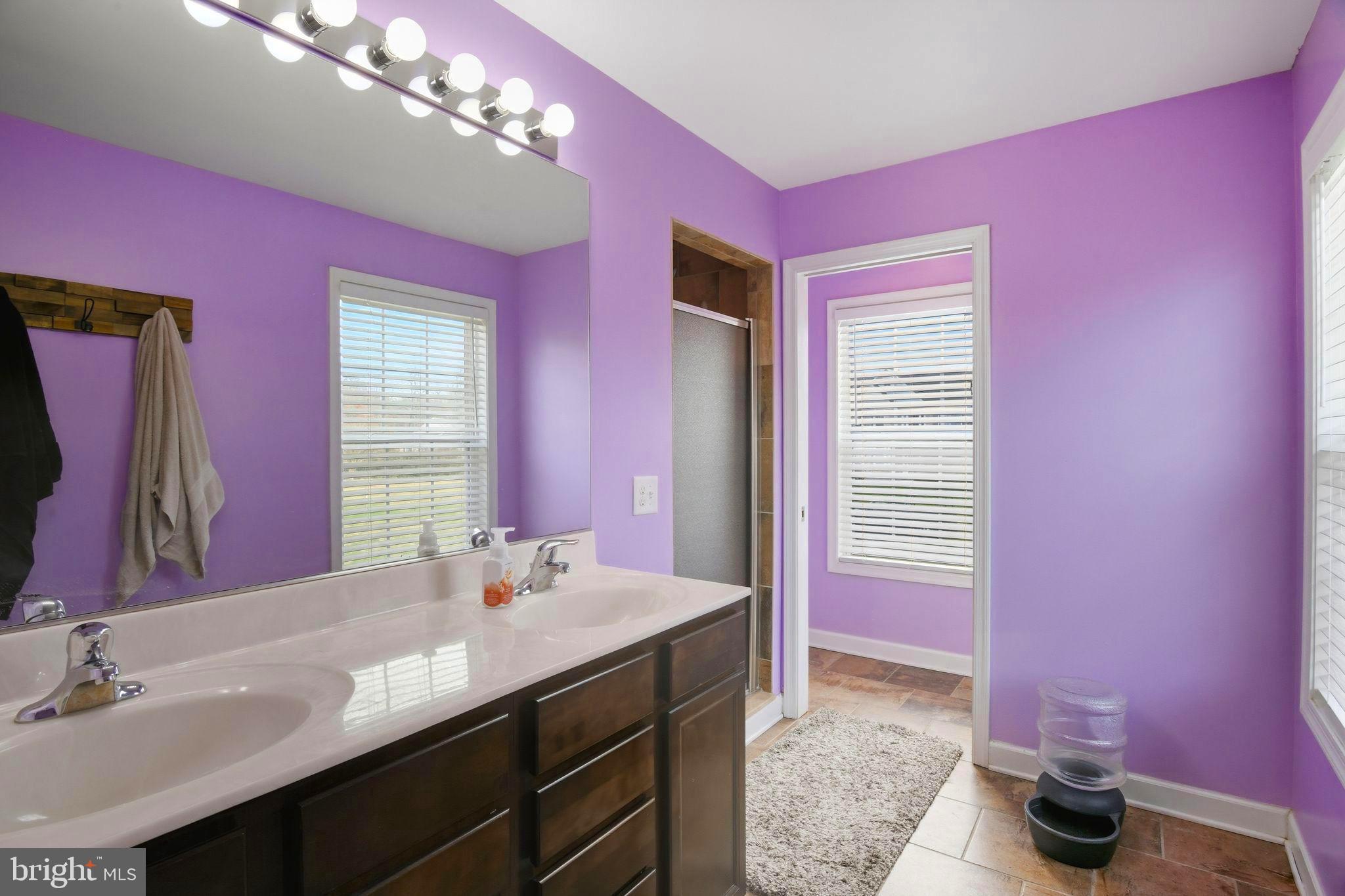 24712 Tribbett Circle Ridgely, MD 21660 - Photo 35 of 37 a bathroom with a sink a bath tub and a mirror