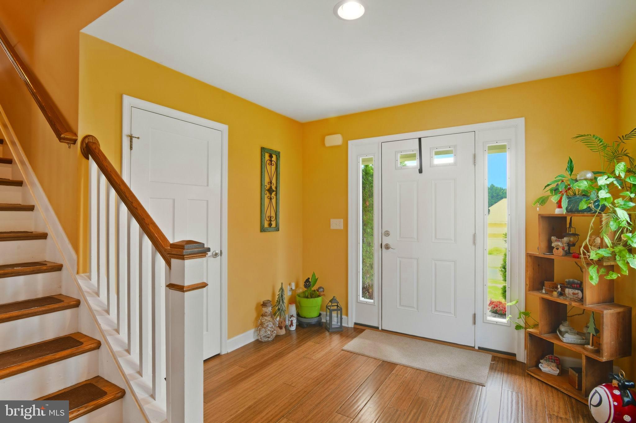 24712 Tribbett Circle Ridgely, MD 21660 - Photo 9 of 37 a view of an entryway with wooden floor and door
