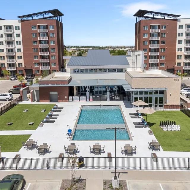 3130 Heritage Trail, Unit 1119 Denton, TX 76201 - Photo 39 of 39 Community pool with a patio