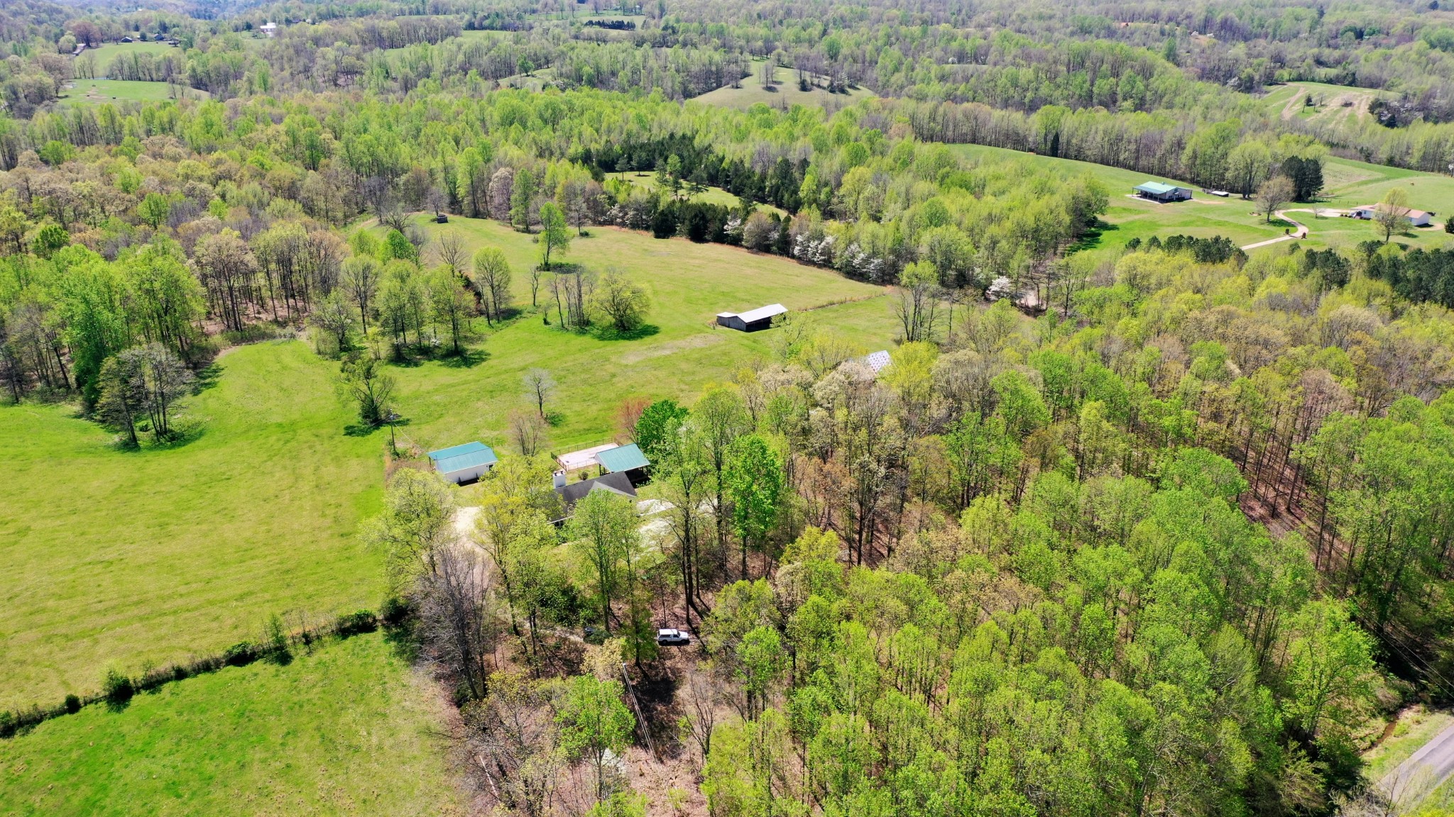 560 Big Spring Hollow Road Pulaski, TN 38478 - Photo 36 of 41 a view of a lake with a yard