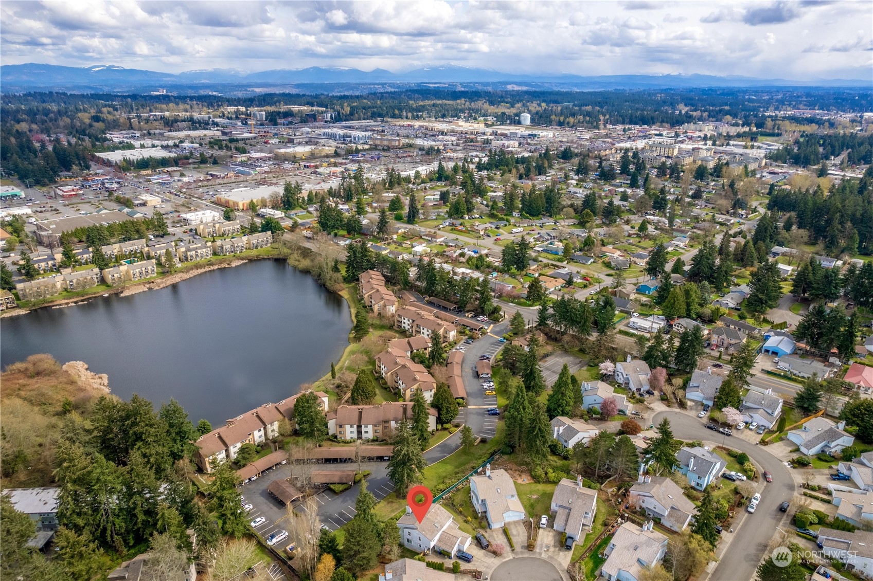 925 South 310th Place Federal Way, WA 98003 - Photo 38 of 39 an aerial view of residential houses with outdoor space