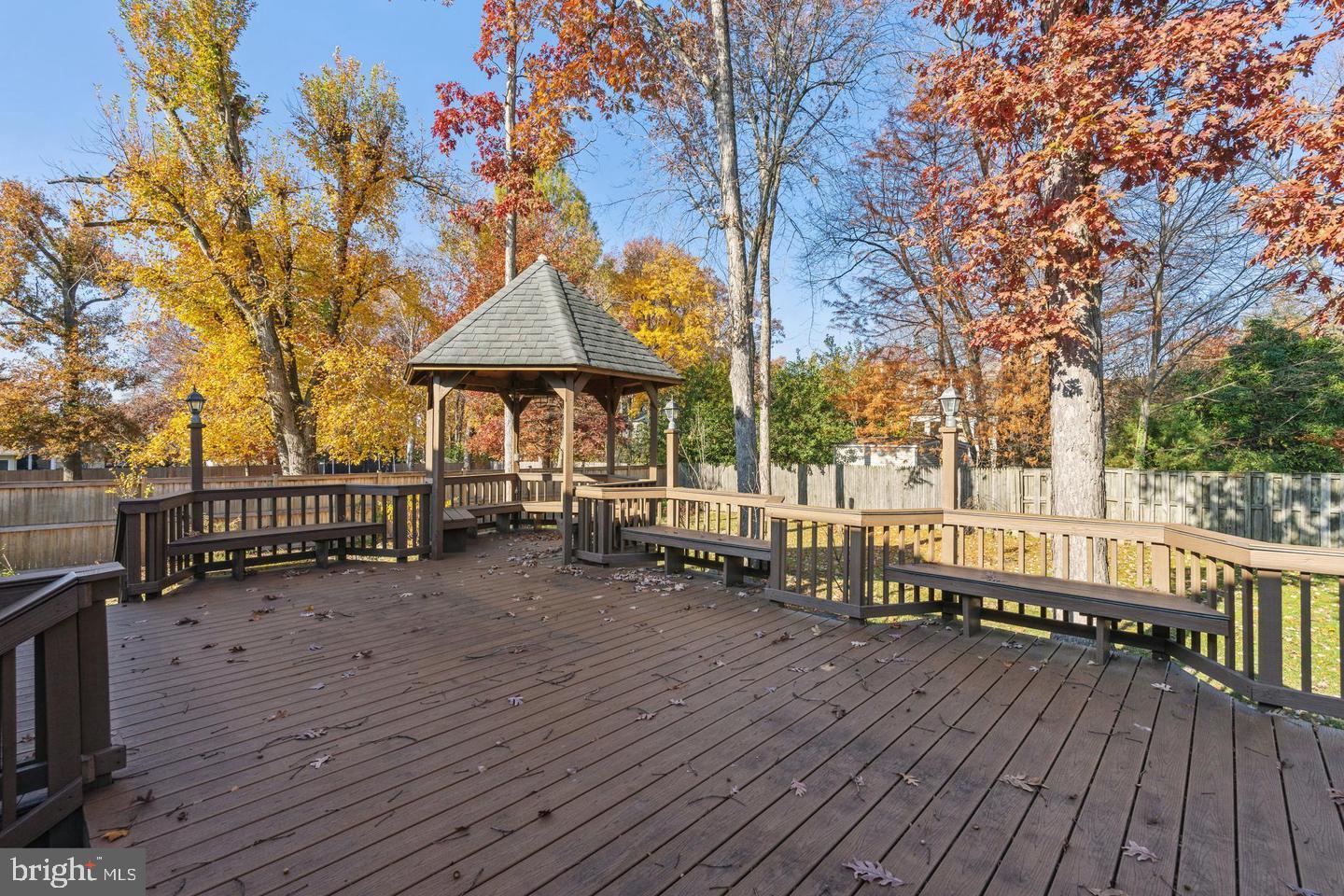 9912 Hall Road Potomac, MD 20854 - Photo 8 of 15 Very large deck in private backyard