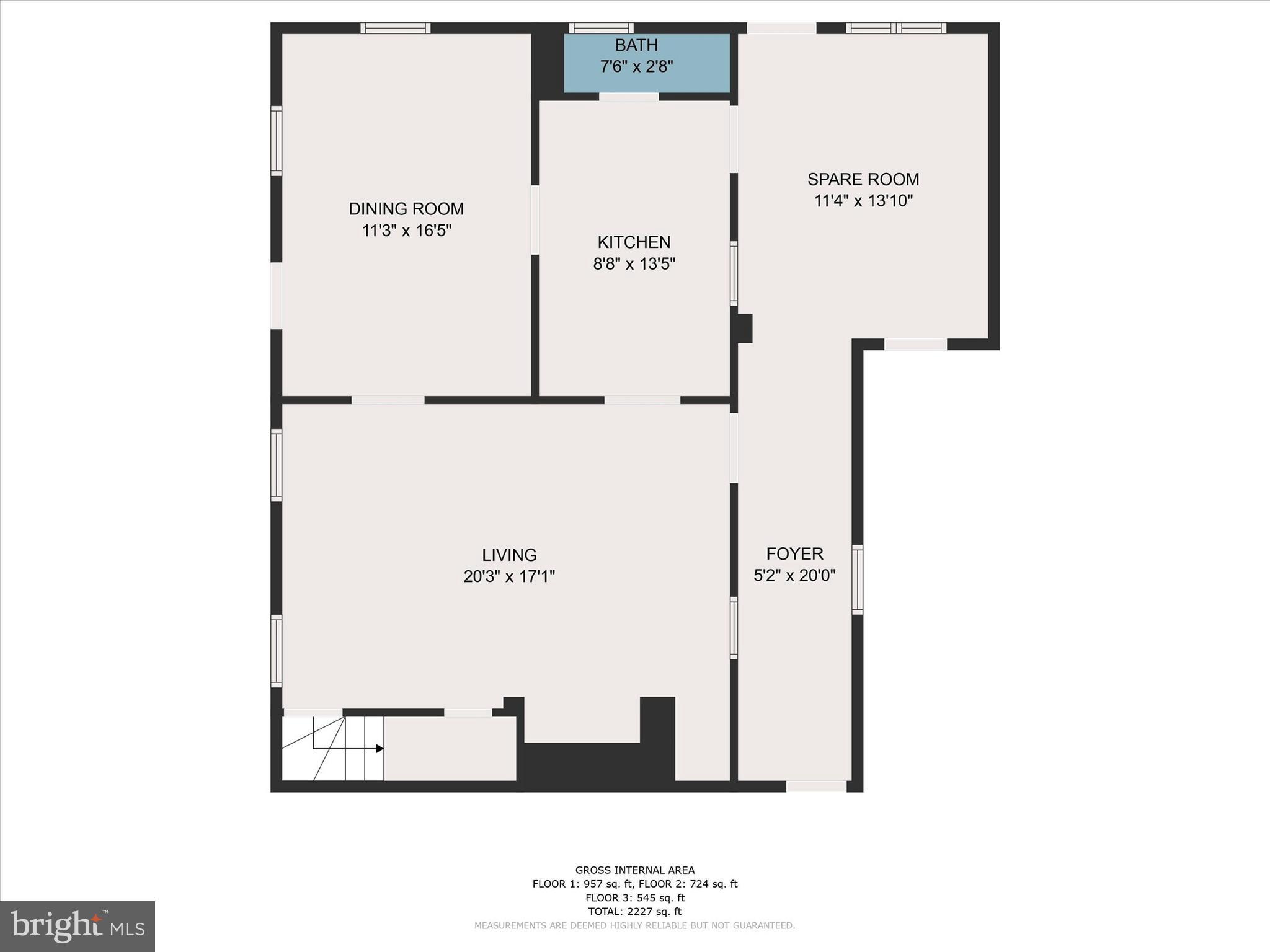 68 Red Run Church Road East Berlin, PA 17316 - Photo 30 of 45 First floor layout