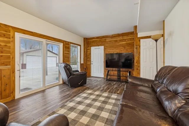 a view of road with trees