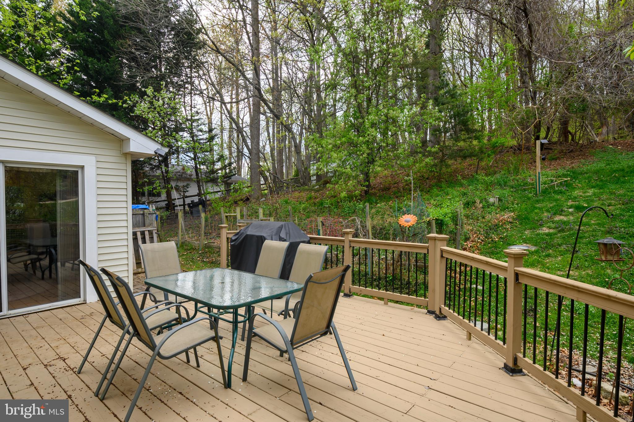 6415 Michael Elizabeth Way Hanover, MD 21076 - Photo 29 of 32 a view of a wooden deck with furniture