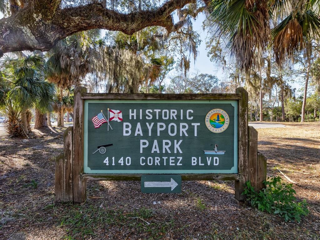 11981 Robina Road Weeki Wachee, FL 34614 - Photo 82 of 93 a sign broad on the side of a road