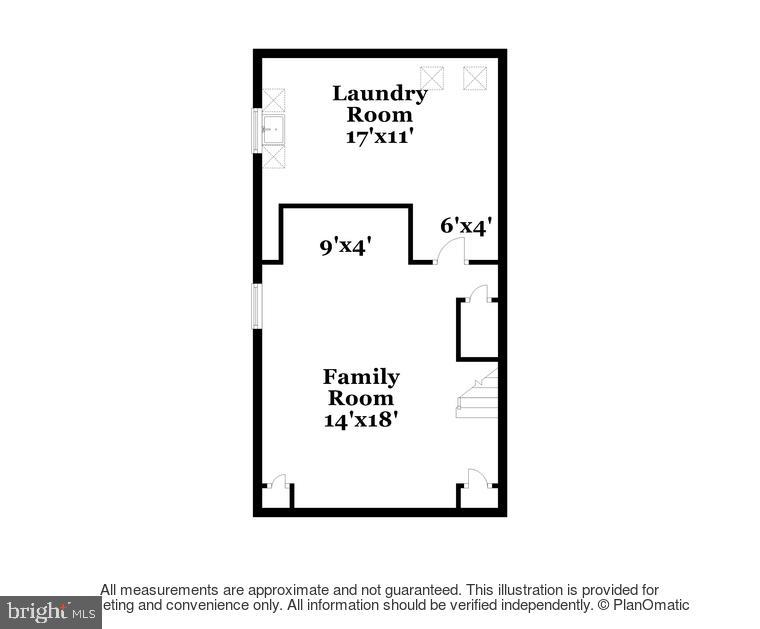 829 Colwell Road Swarthmore, PA 19081 - Photo 24 of 26 Basement Floor Plan