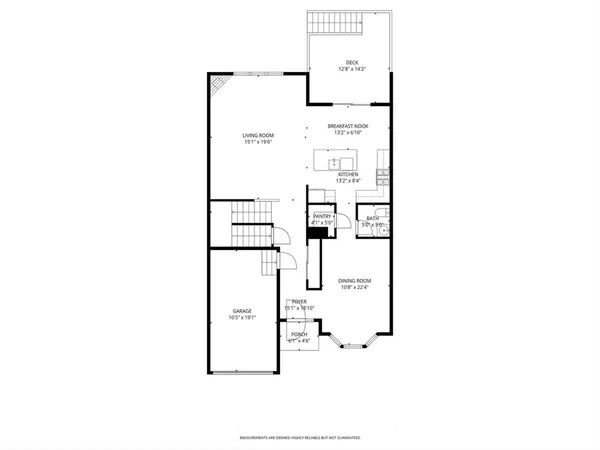 a picture of a floor plan
